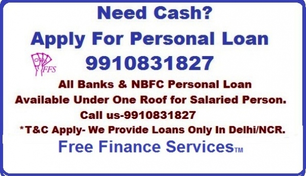 Salaried Personal Loan Provider in Delhi NCR with Expert Advice