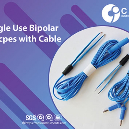 Single Use Bipolar Forceps with cable